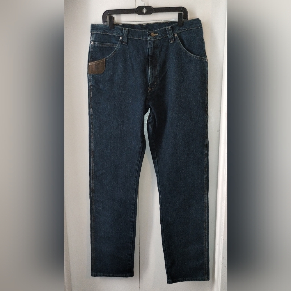 Wrangler Riggs Workwear Men's Size(36X36) Blue Denim.